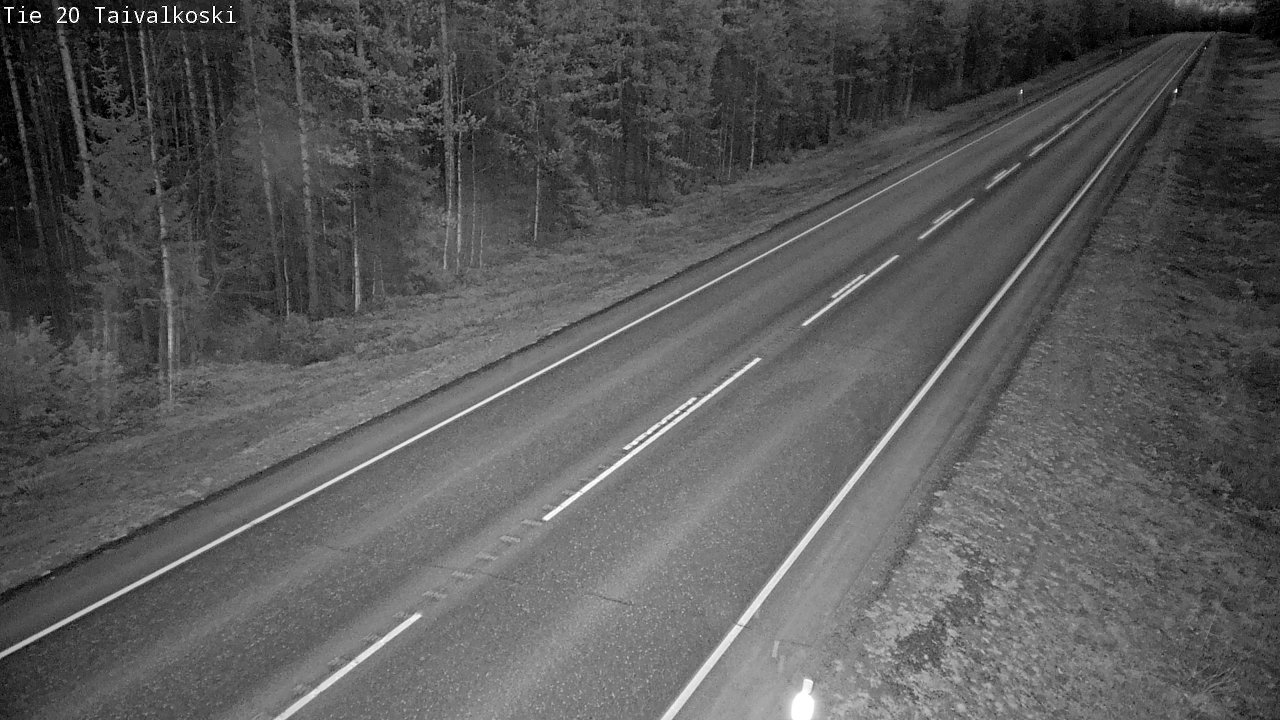 Kelikamerat Kuva Tie 20 Taivalkoski, Taivalkoski, Pohjois-Pohjanmaa