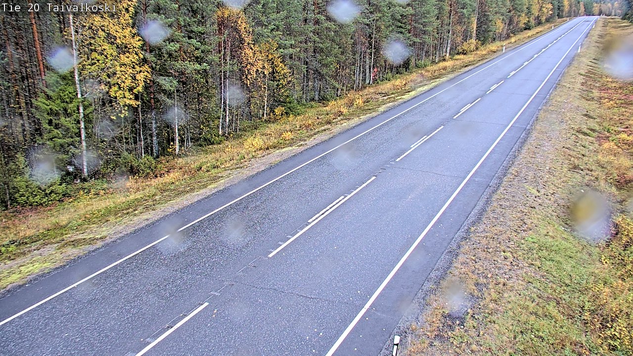 Kelikamerat Kuva Tie 20 Taivalkoski, Taivalkoski, Pohjois-Pohjanmaa