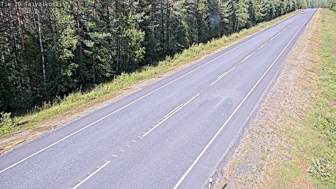Kelikamerat Kuva Tie 20 Taivalkoski, Taivalkoski, Pohjois-Pohjanmaa