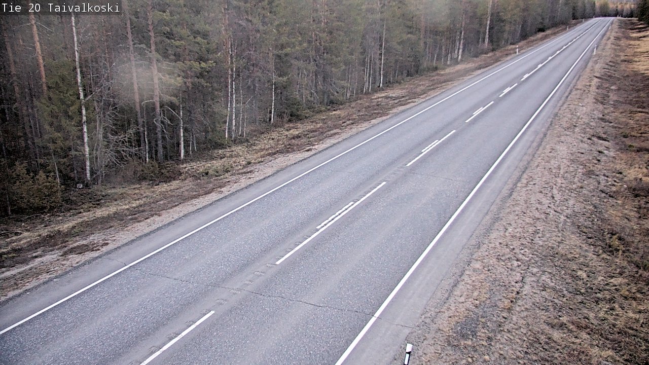 Kelikamerat Kuva Tie 20 Taivalkoski, Taivalkoski, Pohjois-Pohjanmaa