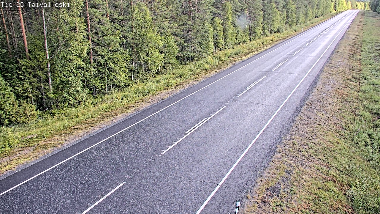 Kelikamerat Kuva Tie 20 Taivalkoski, Taivalkoski, Pohjois-Pohjanmaa