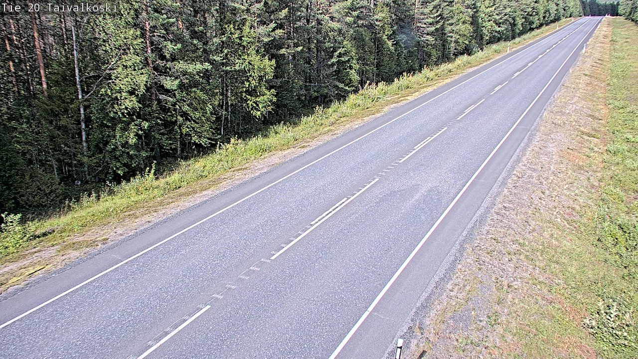 Kelikamerat Kuva Tie 20 Taivalkoski, Taivalkoski, Pohjois-Pohjanmaa