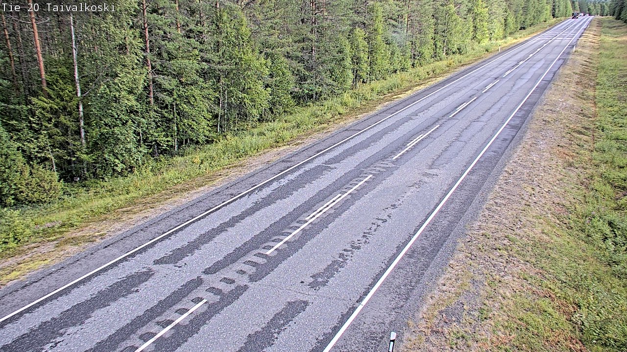 Kelikamerat Kuva Tie 20 Taivalkoski, Taivalkoski, Pohjois-Pohjanmaa