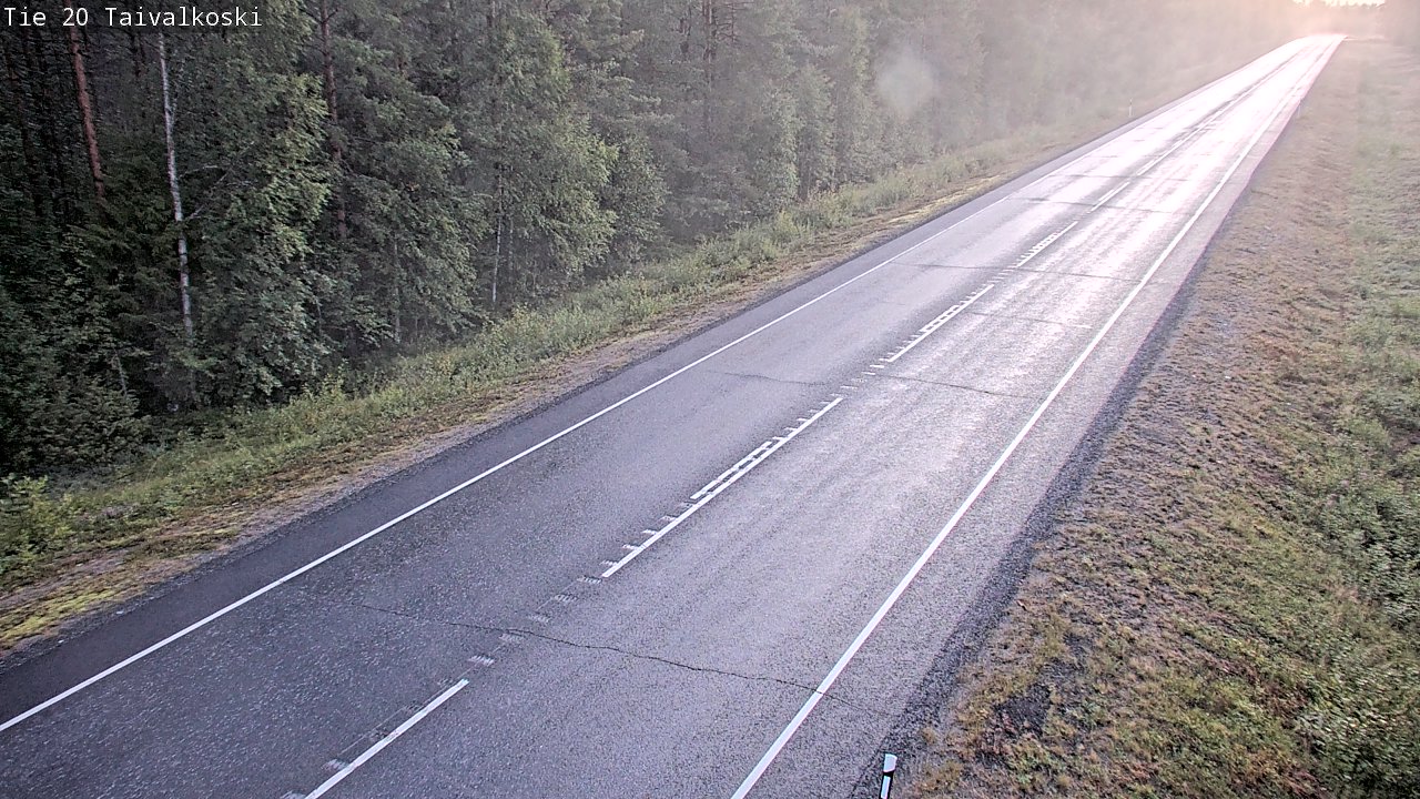 Kelikamerat Kuva Tie 20 Taivalkoski, Taivalkoski, Pohjois-Pohjanmaa