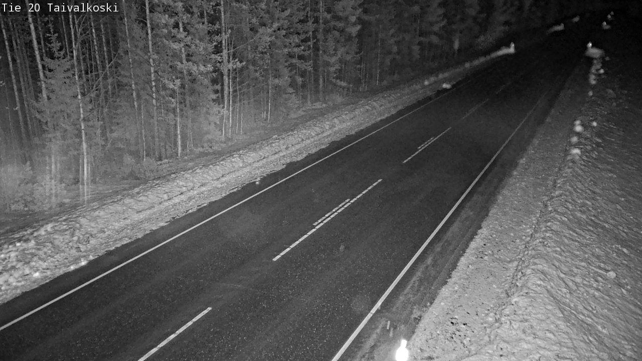 Kelikamerat Kuva Tie 20 Taivalkoski, Taivalkoski, Pohjois-Pohjanmaa