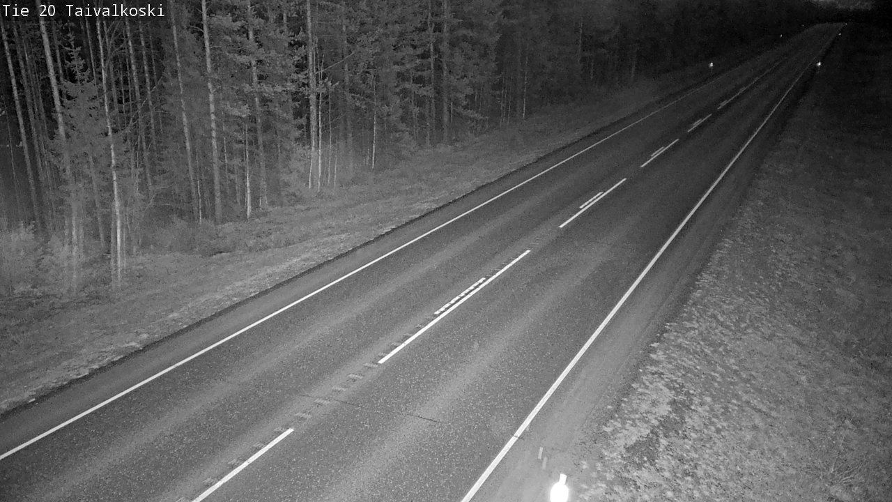 Kelikamerat Kuva Tie 20 Taivalkoski, Taivalkoski, Pohjois-Pohjanmaa