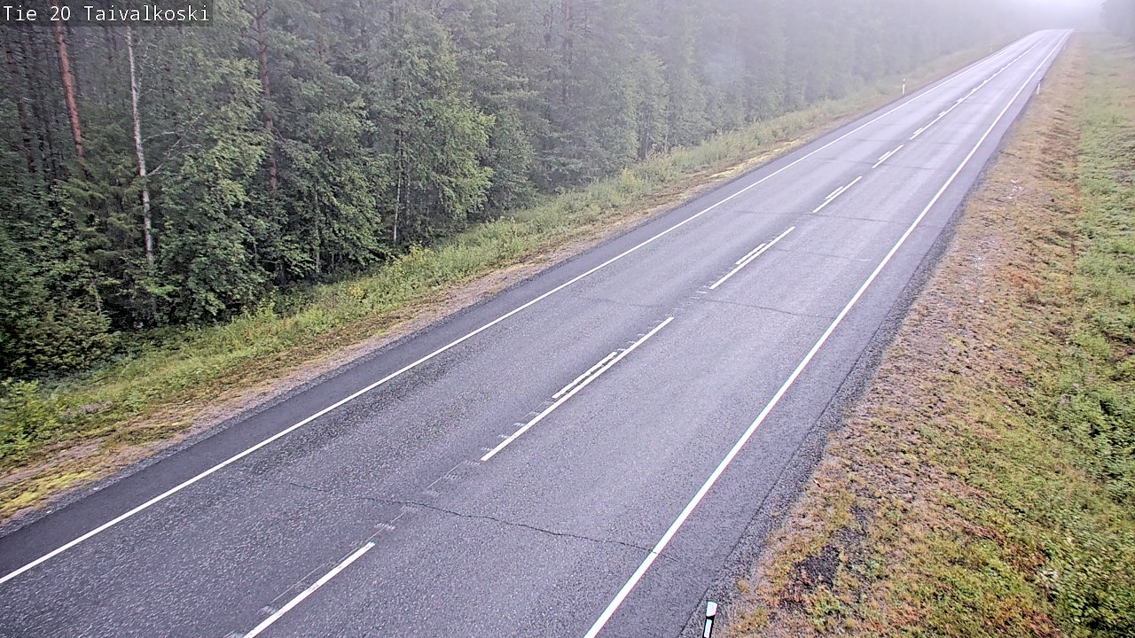 Kelikamerat Kuva Tie 20 Taivalkoski, Taivalkoski, Pohjois-Pohjanmaa