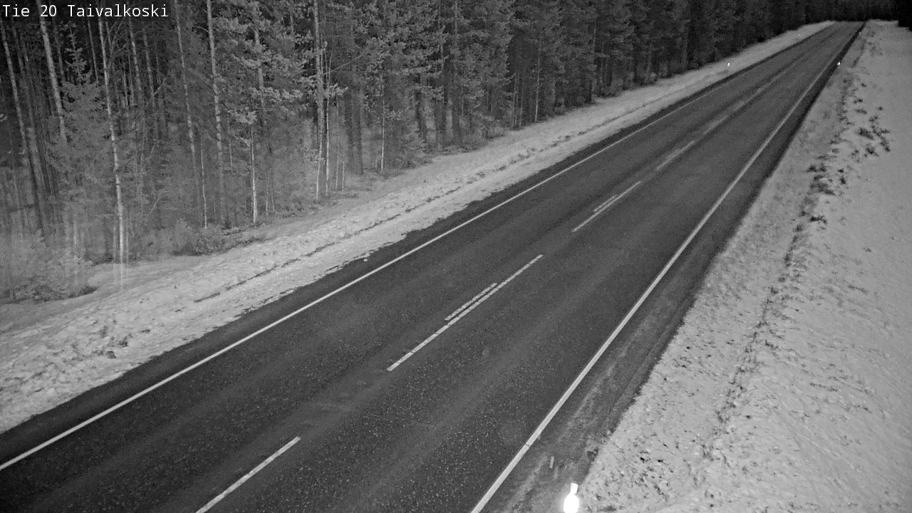 Kelikamerat Kuva Tie 20 Taivalkoski, Taivalkoski, Pohjois-Pohjanmaa