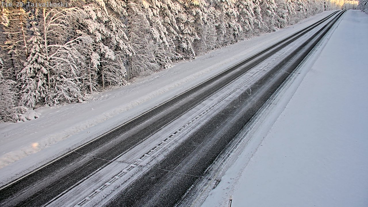 Kelikamerat Kuva Tie 20 Taivalkoski, Taivalkoski, Pohjois-Pohjanmaa