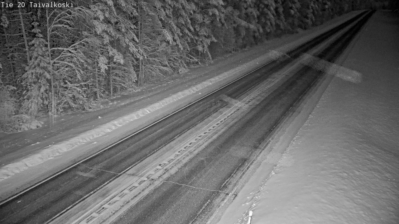 Kelikamerat Kuva Tie 20 Taivalkoski, Taivalkoski, Pohjois-Pohjanmaa
