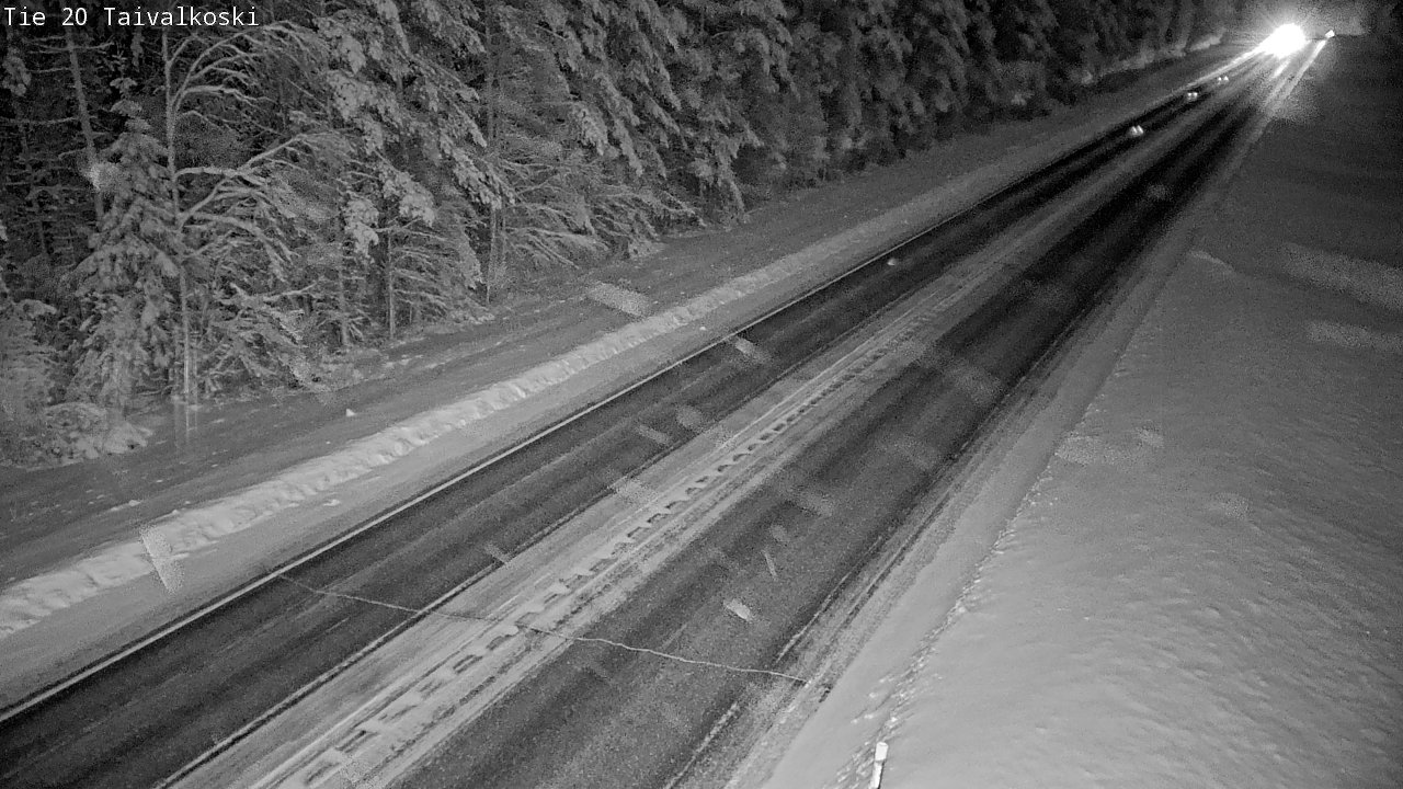 Kelikamerat Kuva Tie 20 Taivalkoski, Taivalkoski, Pohjois-Pohjanmaa