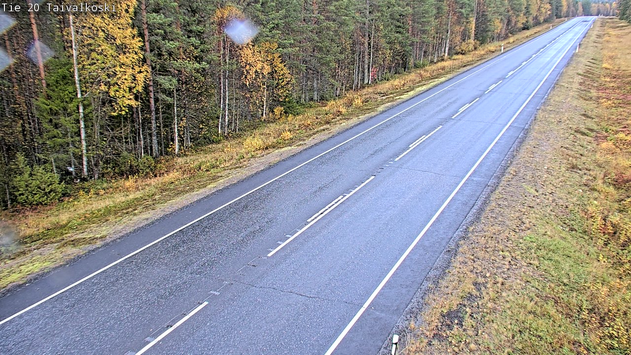 Kelikamerat Kuva Tie 20 Taivalkoski, Taivalkoski, Pohjois-Pohjanmaa
