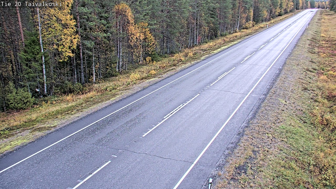 Kelikamerat Kuva Tie 20 Taivalkoski, Taivalkoski, Pohjois-Pohjanmaa