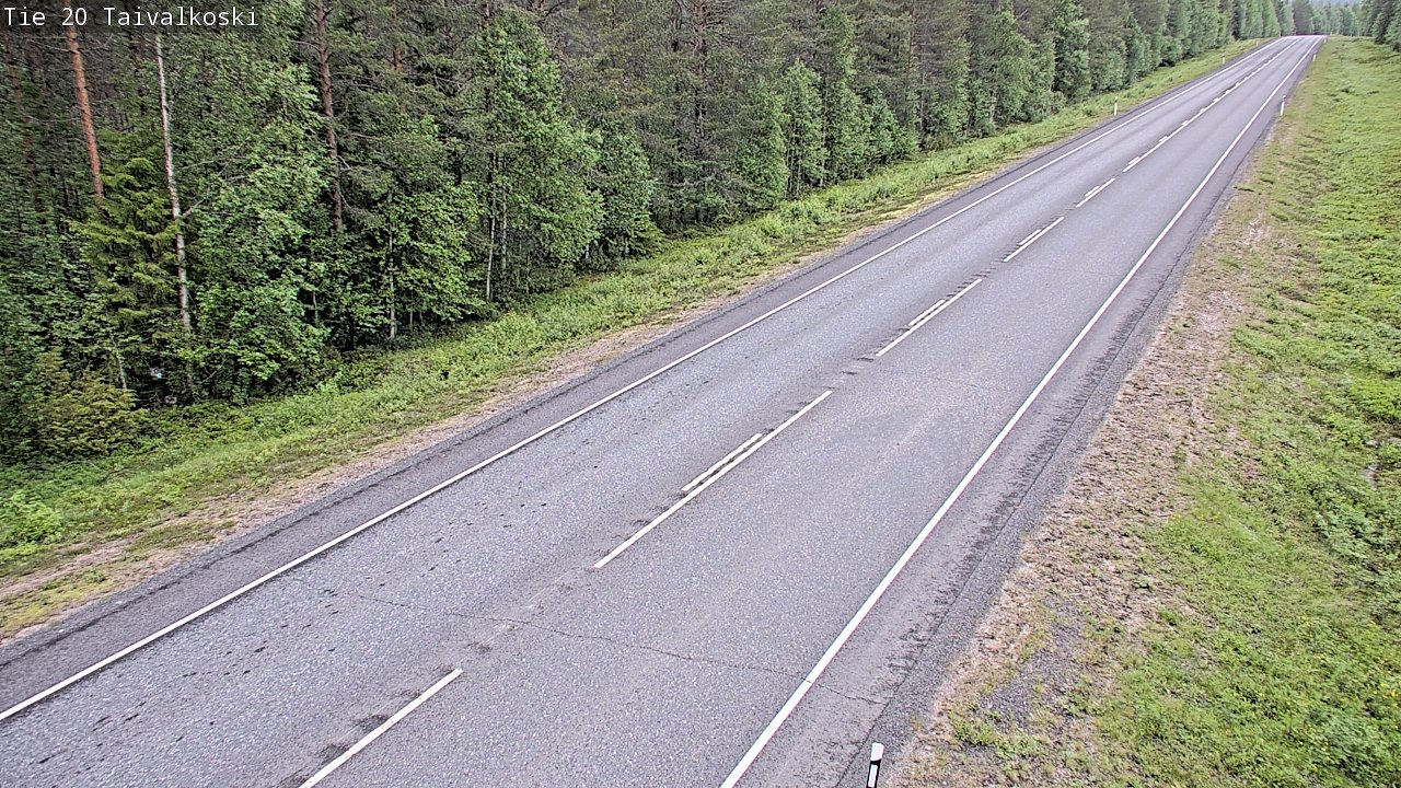 Kelikamerat Kuva Tie 20 Taivalkoski, Taivalkoski, Pohjois-Pohjanmaa