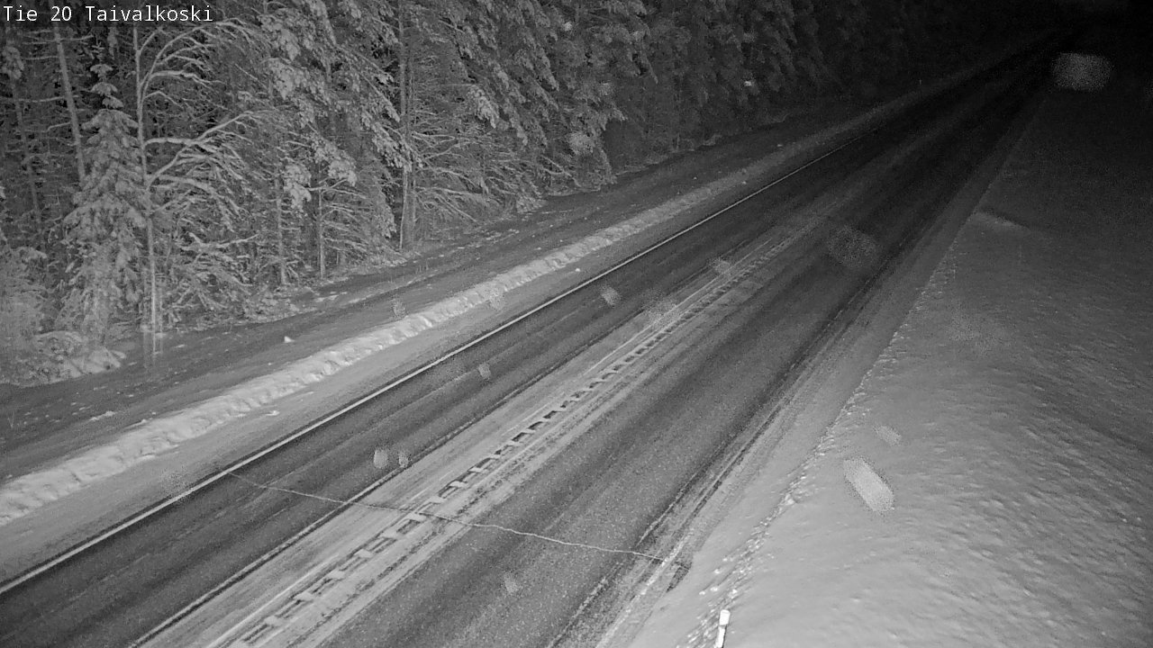 Kelikamerat Kuva Tie 20 Taivalkoski, Taivalkoski, Pohjois-Pohjanmaa