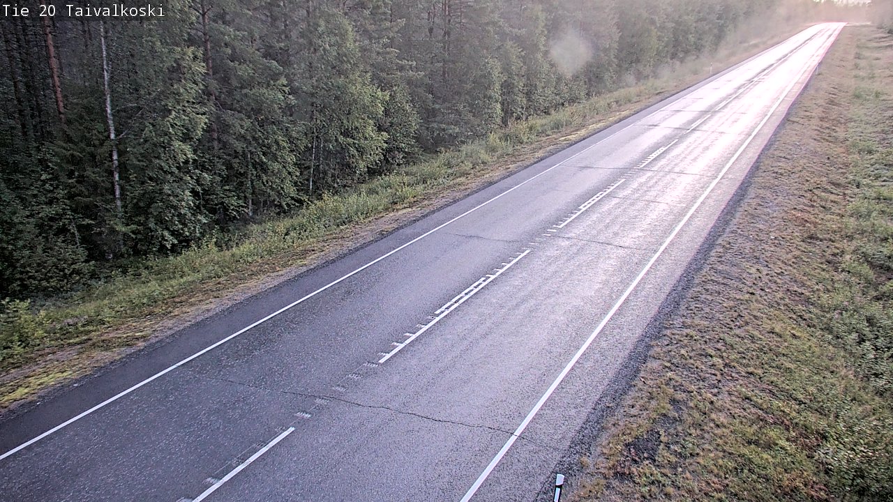 Kelikamerat Kuva Tie 20 Taivalkoski, Taivalkoski, Pohjois-Pohjanmaa