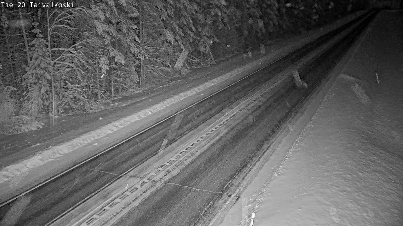 Kelikamerat Kuva Tie 20 Taivalkoski, Taivalkoski, Pohjois-Pohjanmaa