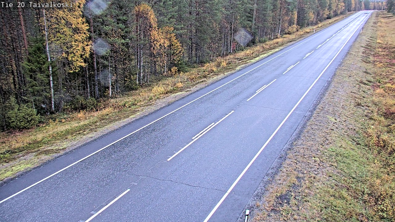Kelikamerat Kuva Tie 20 Taivalkoski, Taivalkoski, Pohjois-Pohjanmaa