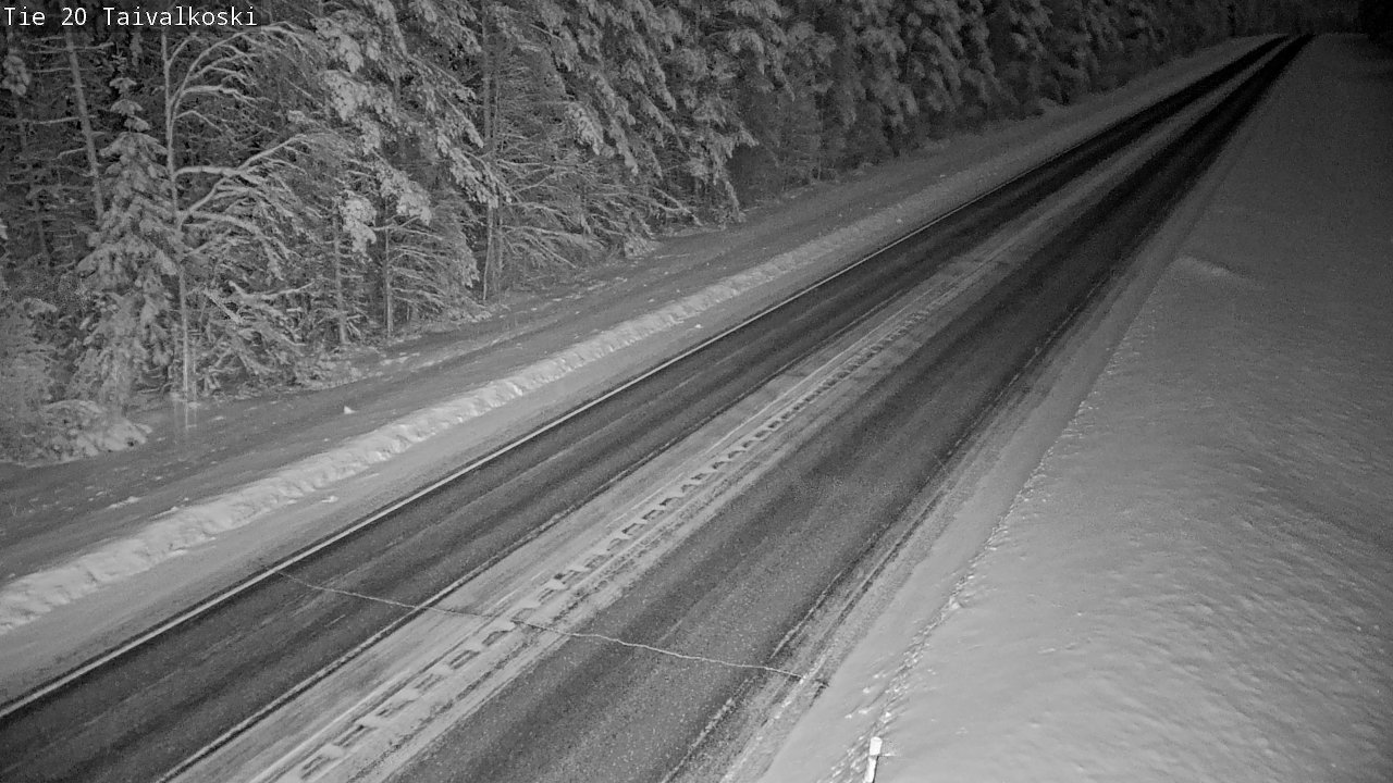 Kelikamerat Kuva Tie 20 Taivalkoski, Taivalkoski, Pohjois-Pohjanmaa