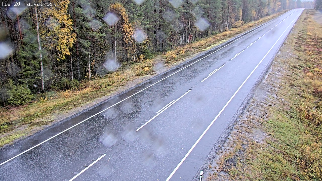 Kelikamerat Kuva Tie 20 Taivalkoski, Taivalkoski, Pohjois-Pohjanmaa