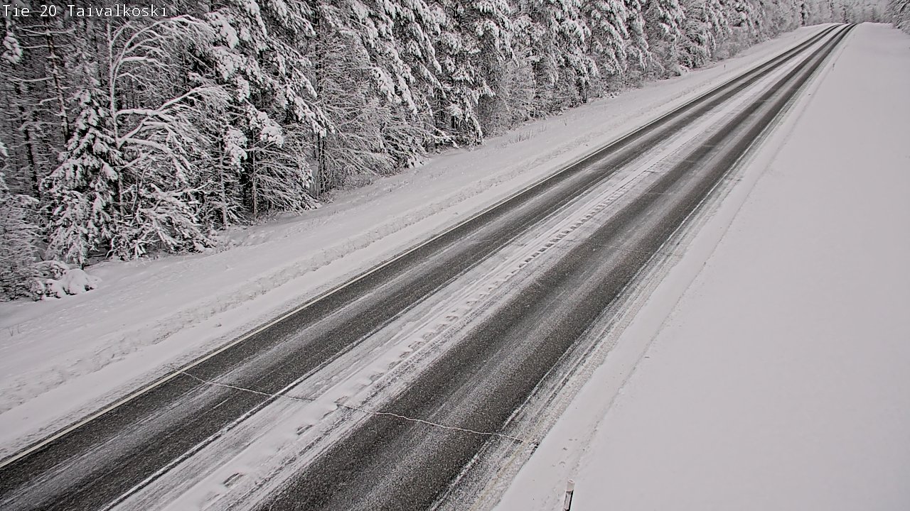 Kelikamerat Kuva Tie 20 Taivalkoski, Taivalkoski, Pohjois-Pohjanmaa