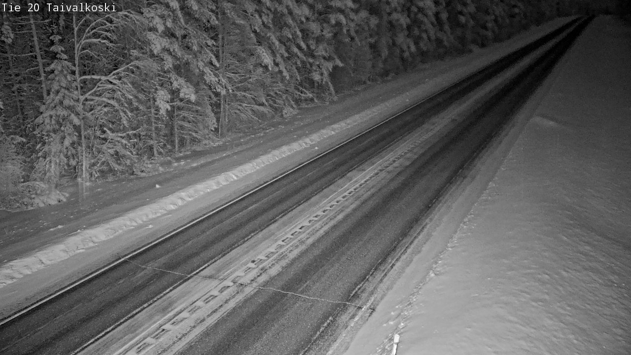 Kelikamerat Kuva Tie 20 Taivalkoski, Taivalkoski, Pohjois-Pohjanmaa