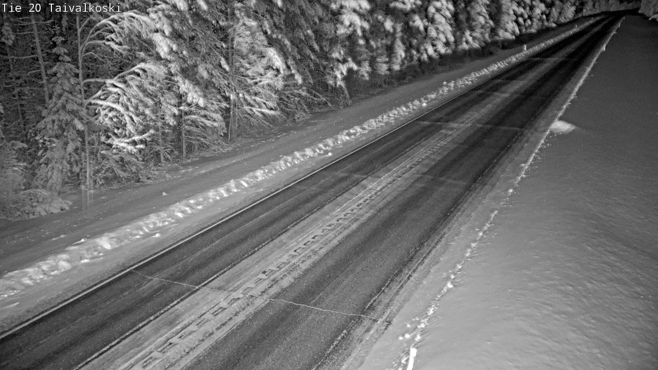 Kelikamerat Kuva Tie 20 Taivalkoski, Taivalkoski, Pohjois-Pohjanmaa