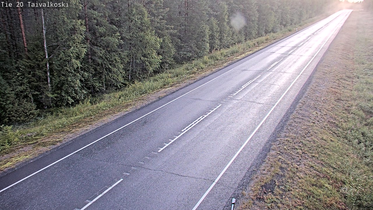 Kelikamerat Kuva Tie 20 Taivalkoski, Taivalkoski, Pohjois-Pohjanmaa