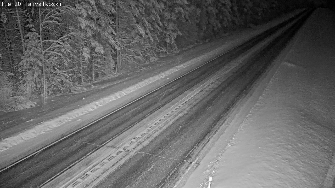 Kelikamerat Kuva Tie 20 Taivalkoski, Taivalkoski, Pohjois-Pohjanmaa