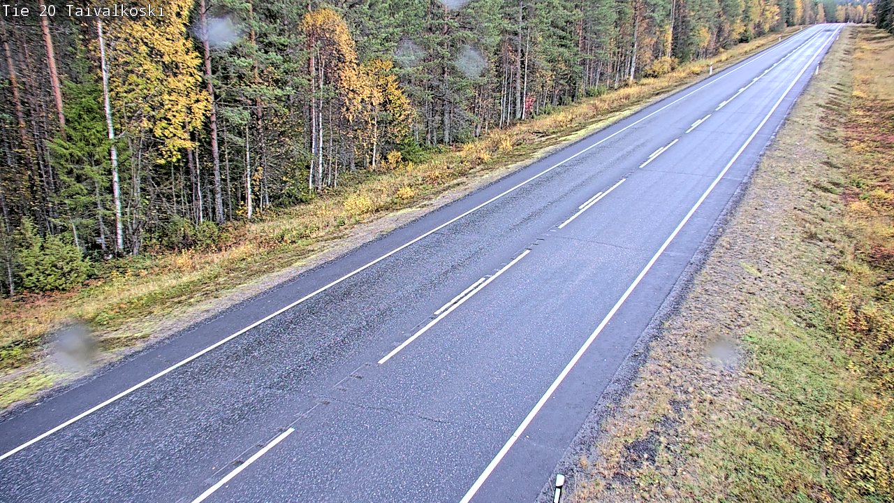 Kelikamerat Kuva Tie 20 Taivalkoski, Taivalkoski, Pohjois-Pohjanmaa