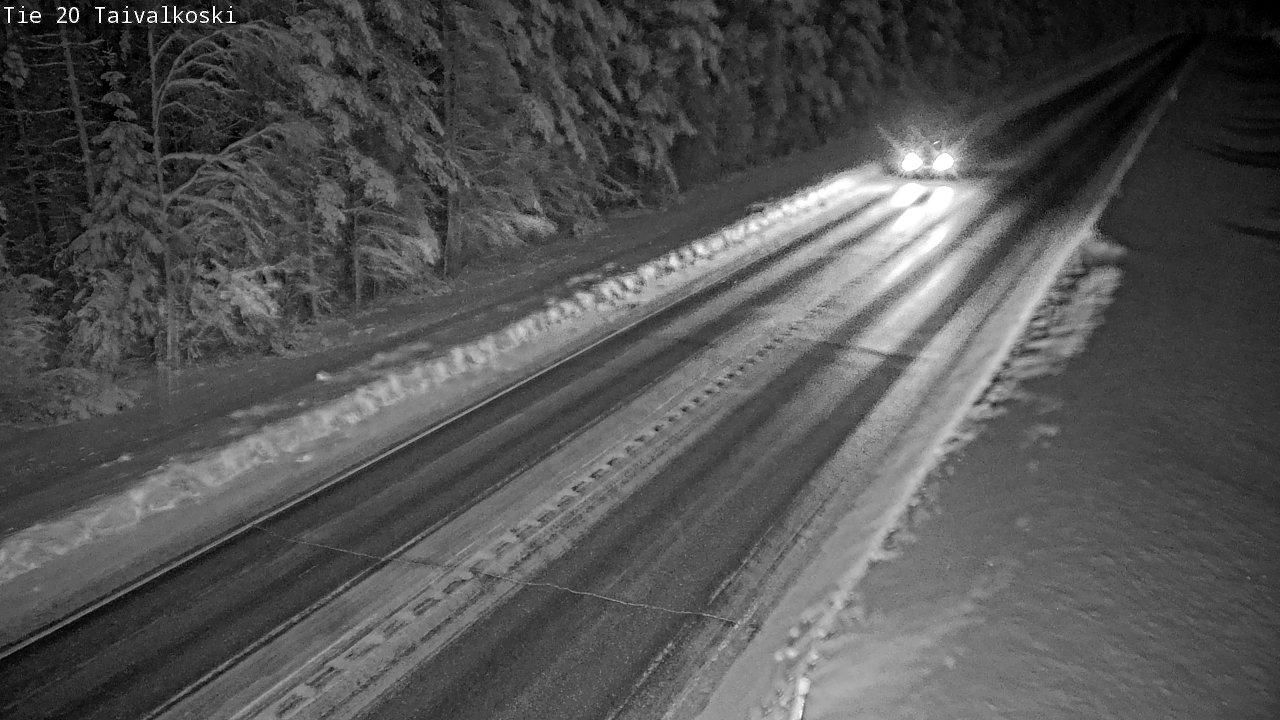 Kelikamerat Kuva Tie 20 Taivalkoski, Taivalkoski, Pohjois-Pohjanmaa