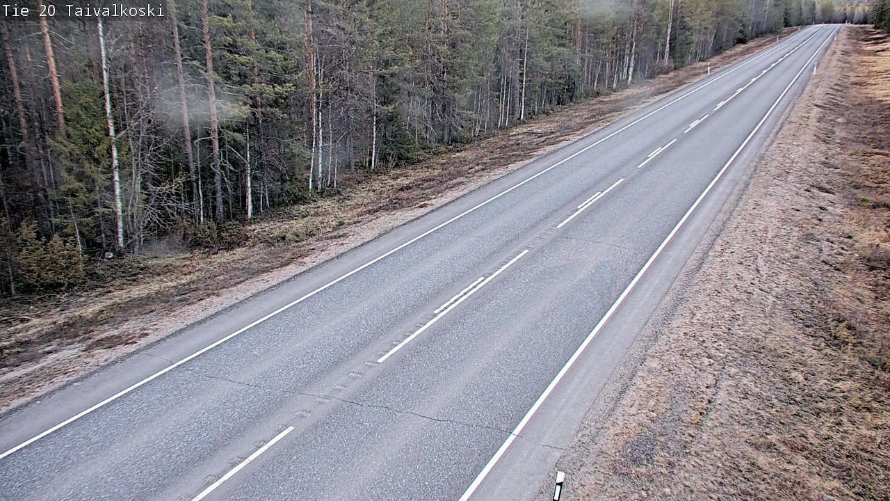 Kelikamerat Kuva Tie 20 Taivalkoski, Taivalkoski, Pohjois-Pohjanmaa