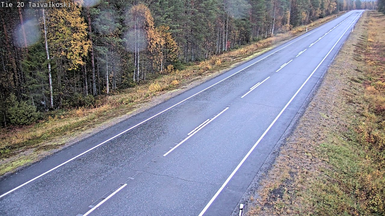 Kelikamerat Kuva Tie 20 Taivalkoski, Taivalkoski, Pohjois-Pohjanmaa