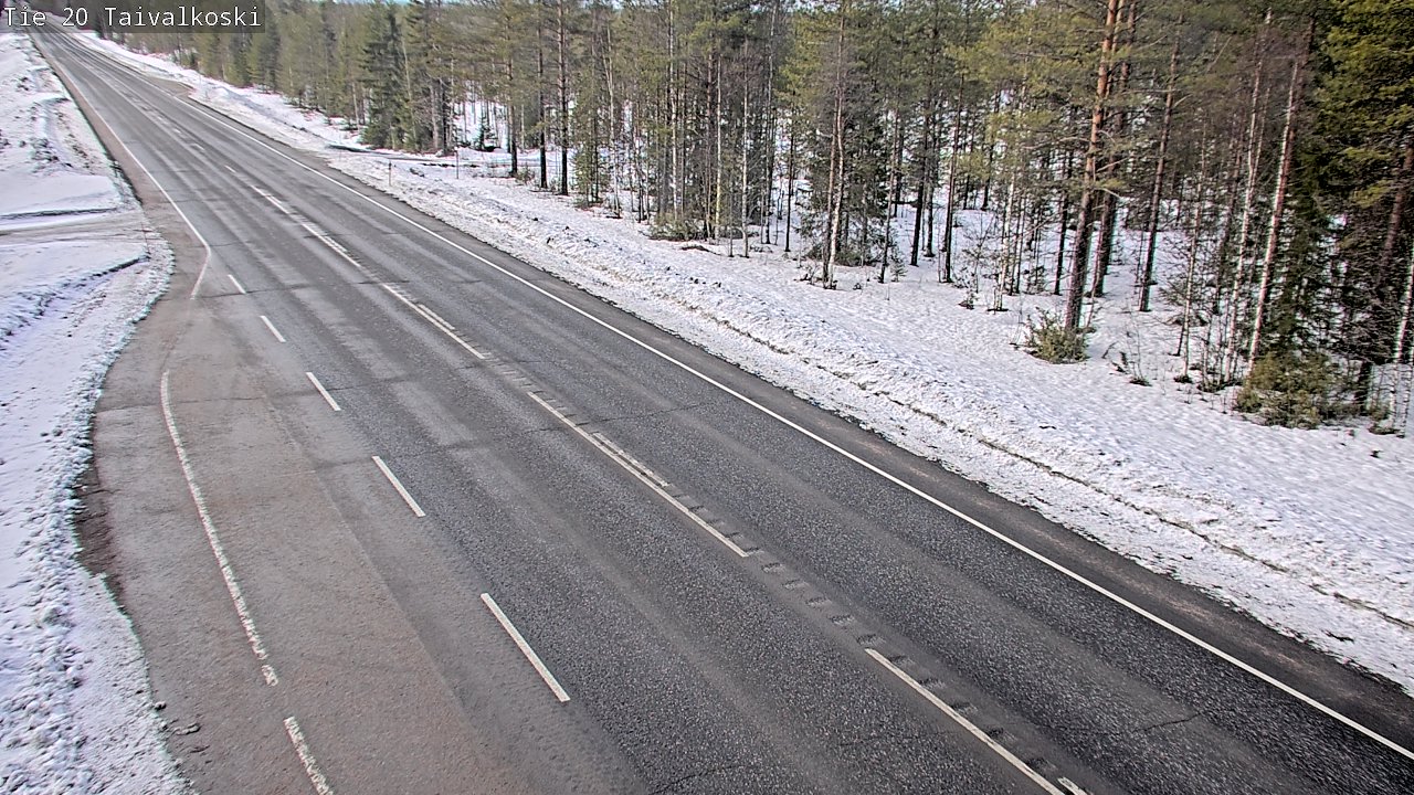 Kelikamerat Kuva Tie 20 Taivalkoski, Taivalkoski, Pohjois-Pohjanmaa