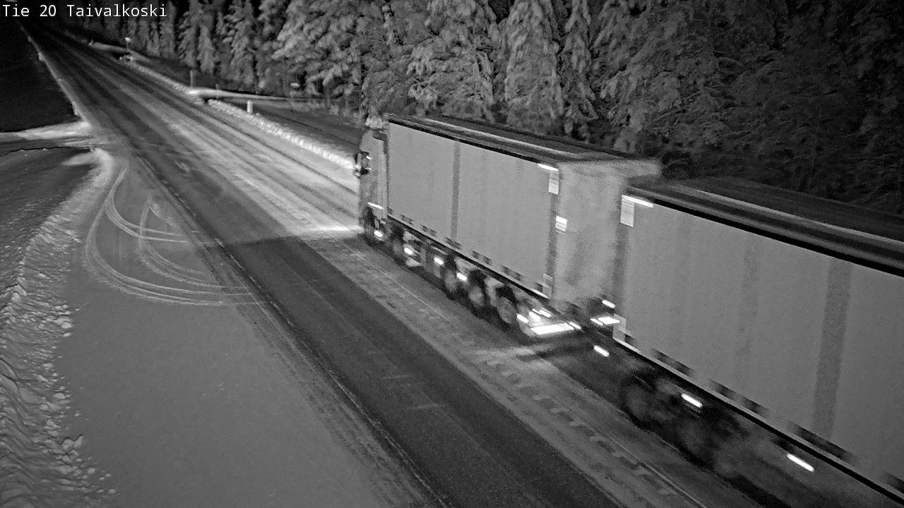 Kelikamerat Kuva Tie 20 Taivalkoski, Taivalkoski, Pohjois-Pohjanmaa