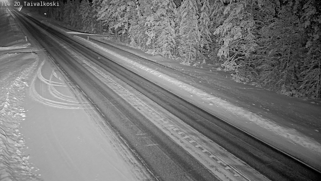 Kelikamerat Kuva Tie 20 Taivalkoski, Taivalkoski, Pohjois-Pohjanmaa