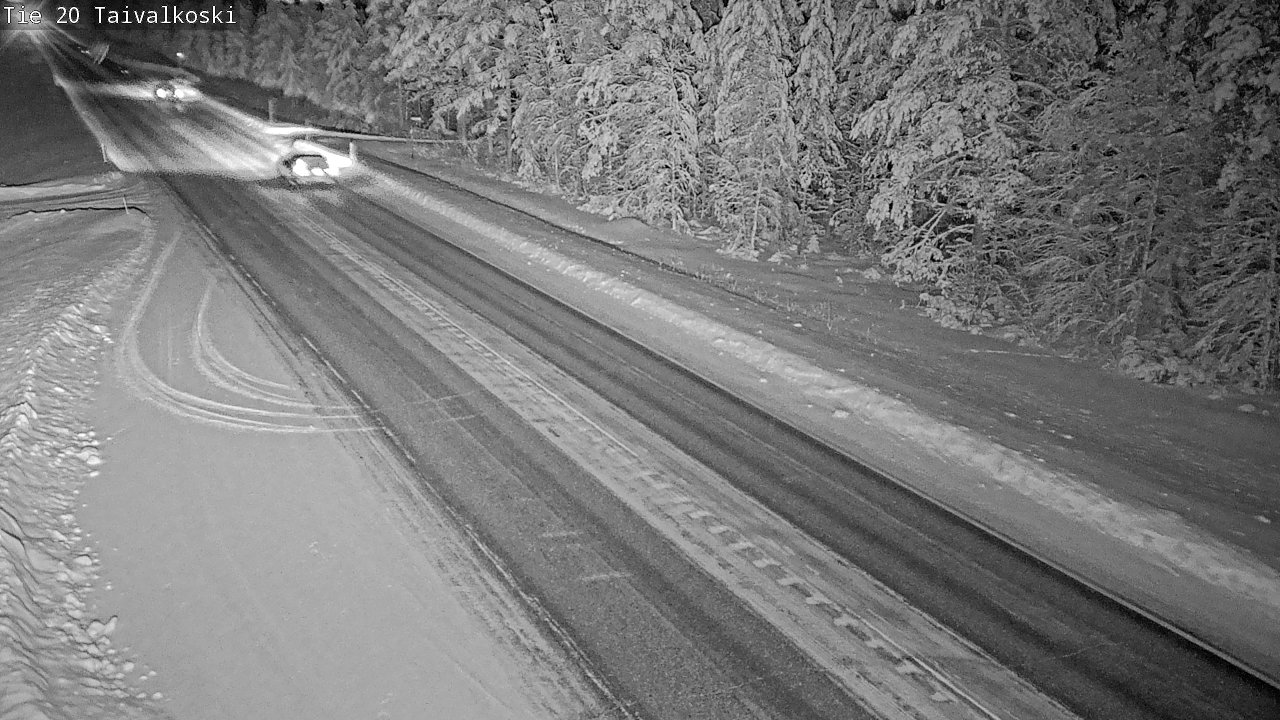 Kelikamerat Kuva Tie 20 Taivalkoski, Taivalkoski, Pohjois-Pohjanmaa