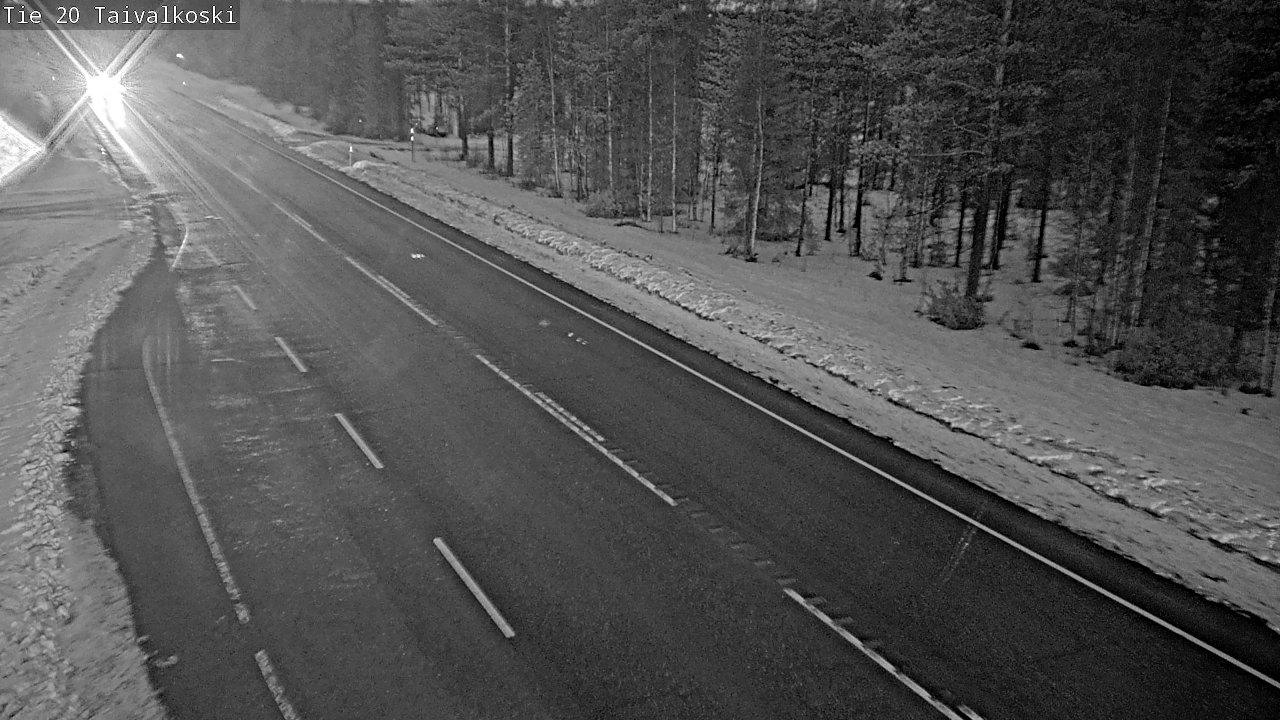 Kelikamerat Kuva Tie 20 Taivalkoski, Taivalkoski, Pohjois-Pohjanmaa