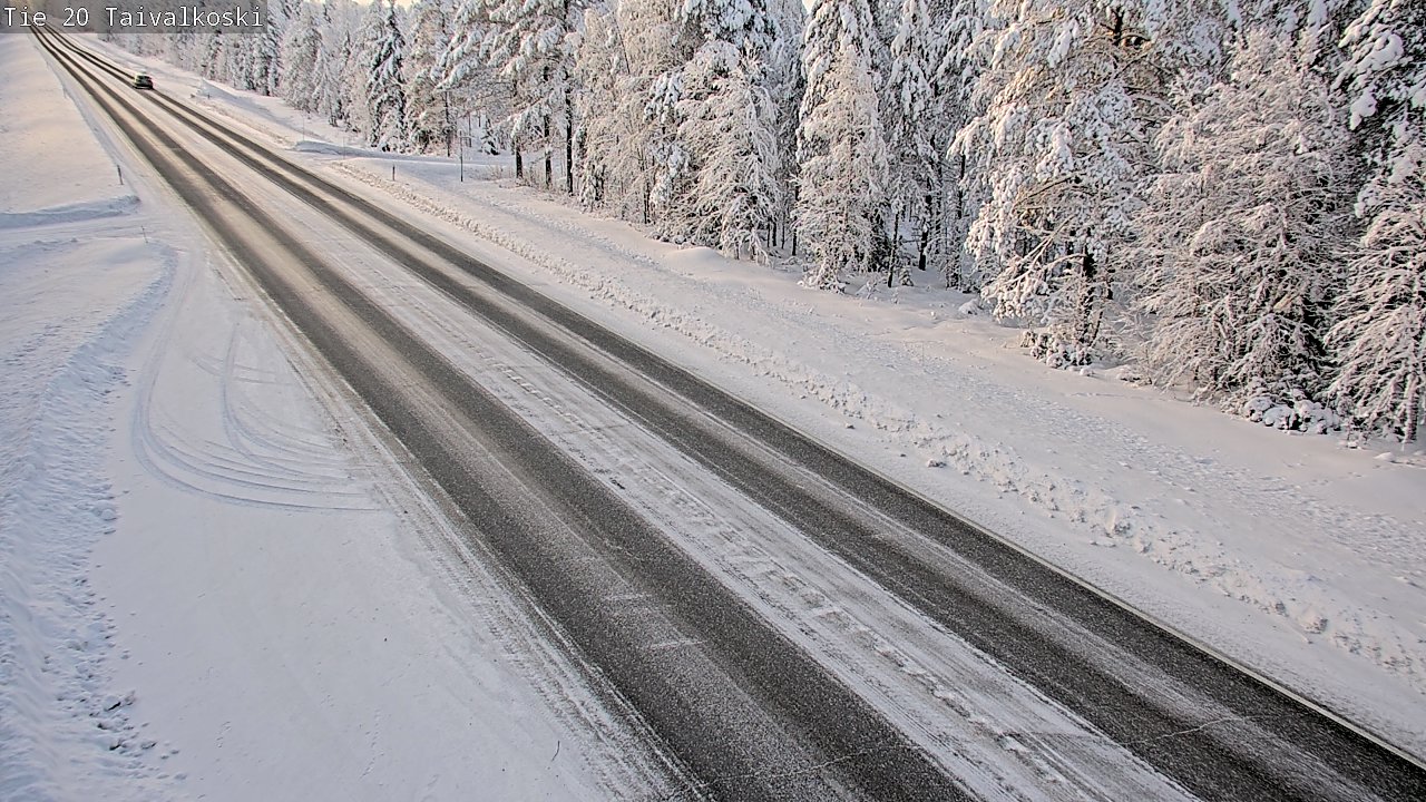 Weather Camera Image Road 20 Taivalkoski, Taivalkoski, Pohjois-Pohjanmaa