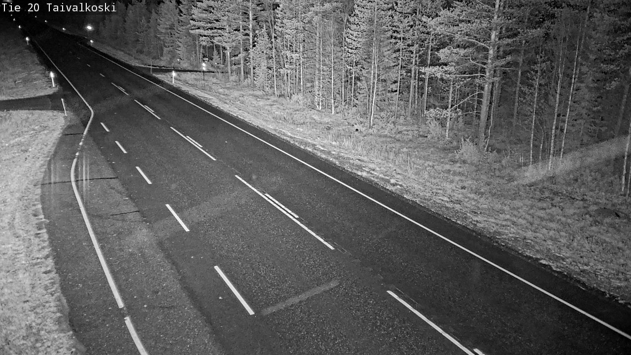 Kelikamerat Kuva Tie 20 Taivalkoski, Taivalkoski, Pohjois-Pohjanmaa