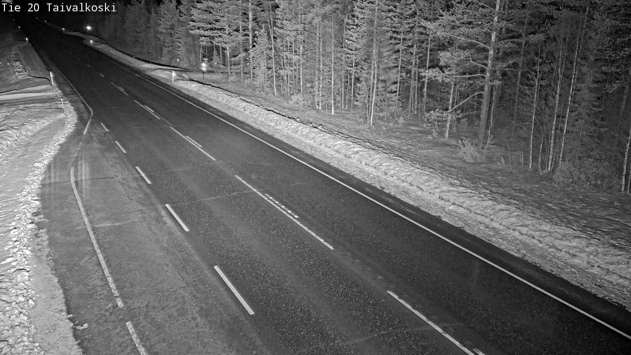 Kelikamerat Kuva Tie 20 Taivalkoski, Taivalkoski, Pohjois-Pohjanmaa