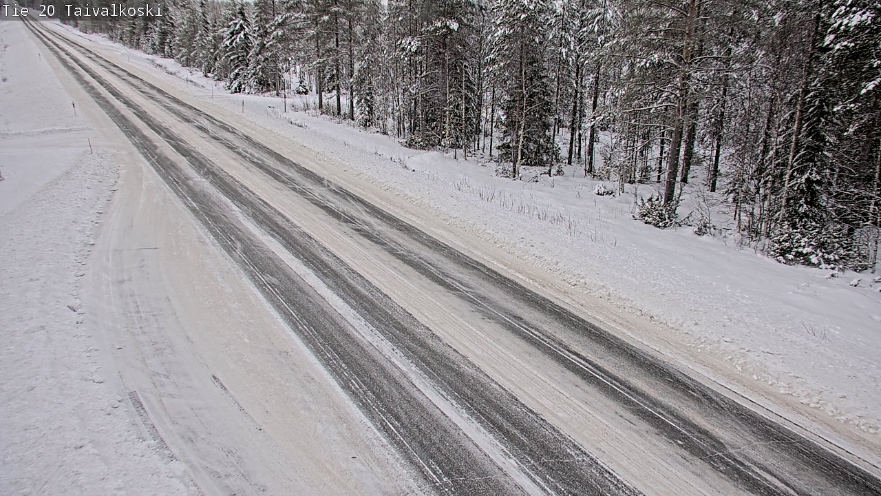 Weather Camera Image Road 20 Taivalkoski, Taivalkoski, Pohjois-Pohjanmaa