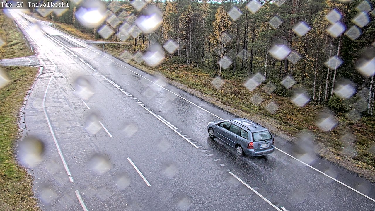 Weather Camera Image Road 20 Taivalkoski, Taivalkoski, Pohjois-Pohjanmaa