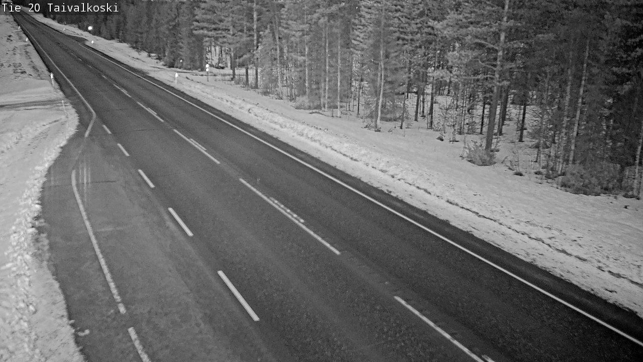 Kelikamerat Kuva Tie 20 Taivalkoski, Taivalkoski, Pohjois-Pohjanmaa