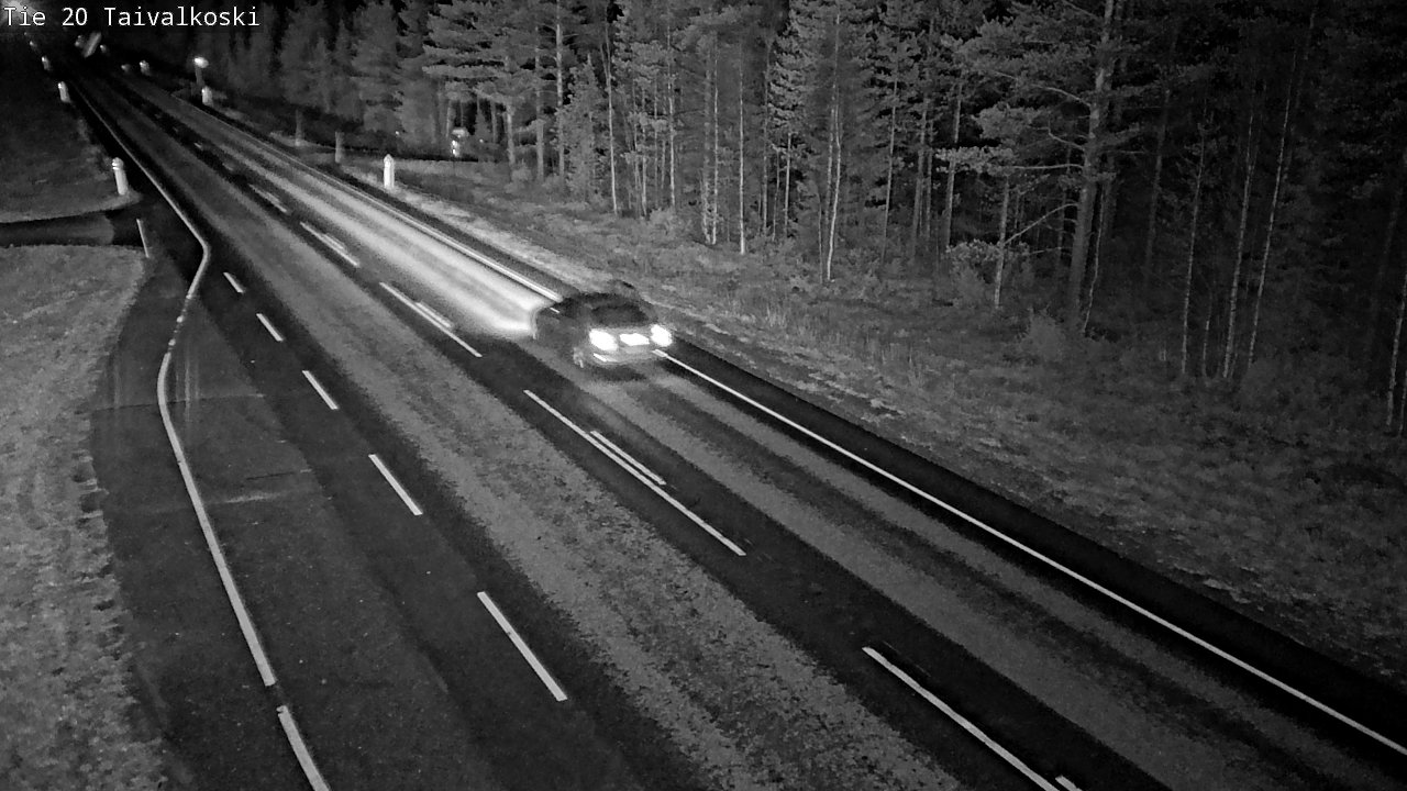 Kelikamerat Kuva Tie 20 Taivalkoski, Taivalkoski, Pohjois-Pohjanmaa