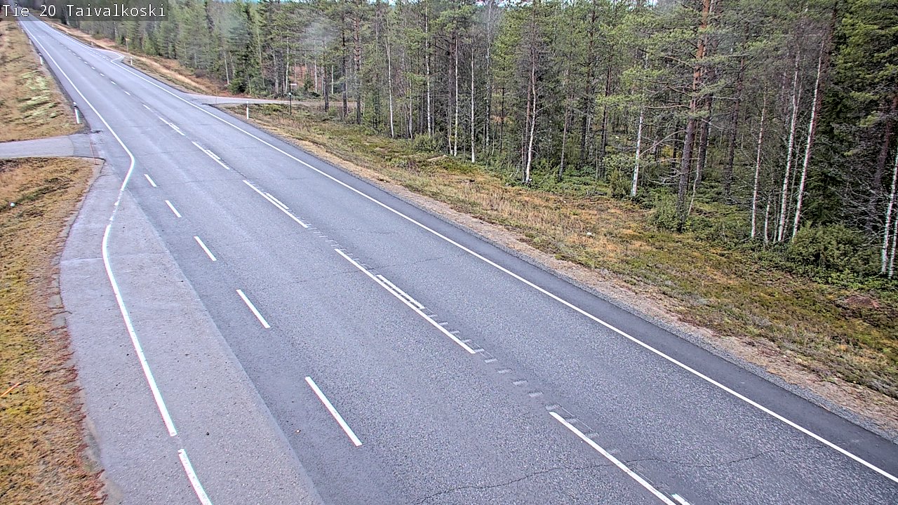 Kelikamerat Kuva Tie 20 Taivalkoski, Taivalkoski, Pohjois-Pohjanmaa