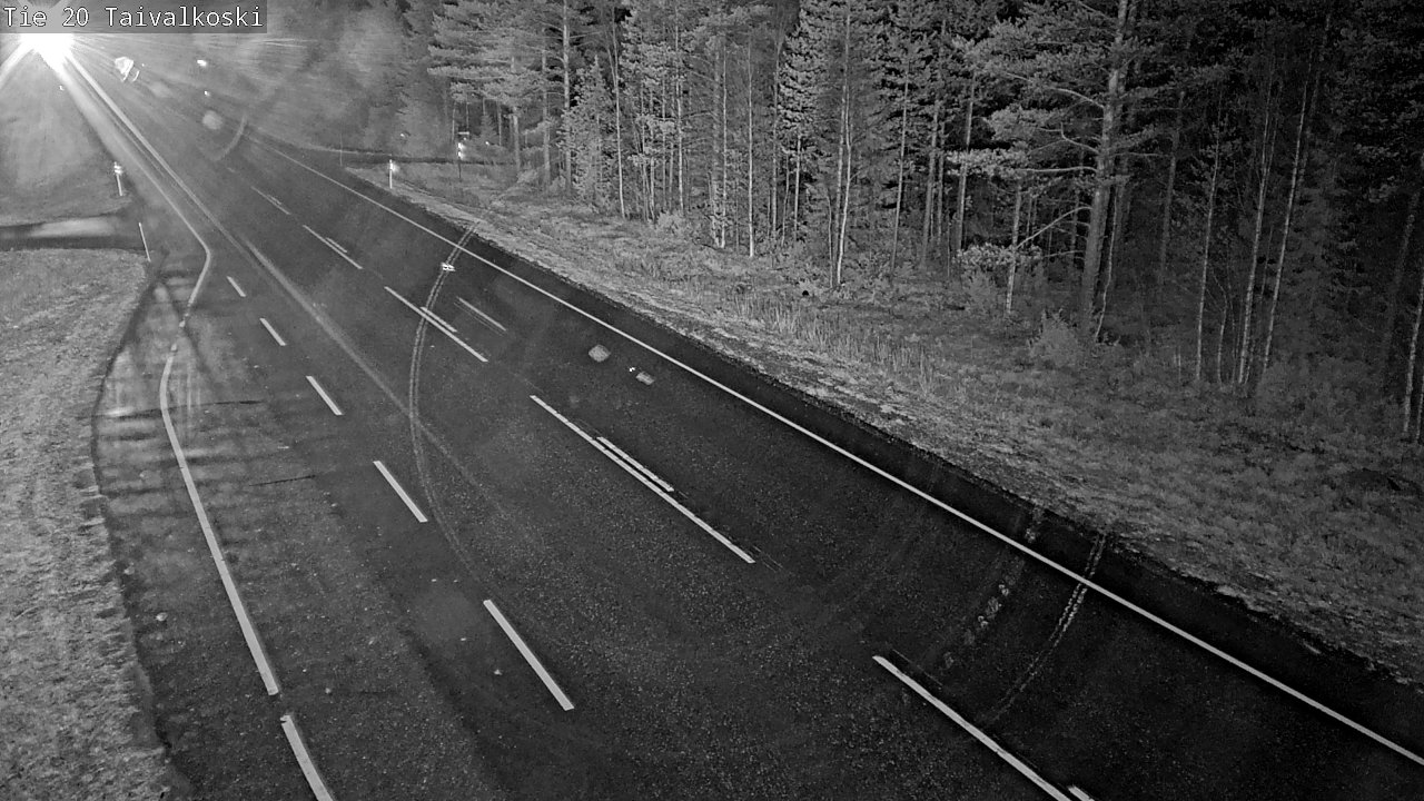 Kelikamerat Kuva Tie 20 Taivalkoski, Taivalkoski, Pohjois-Pohjanmaa