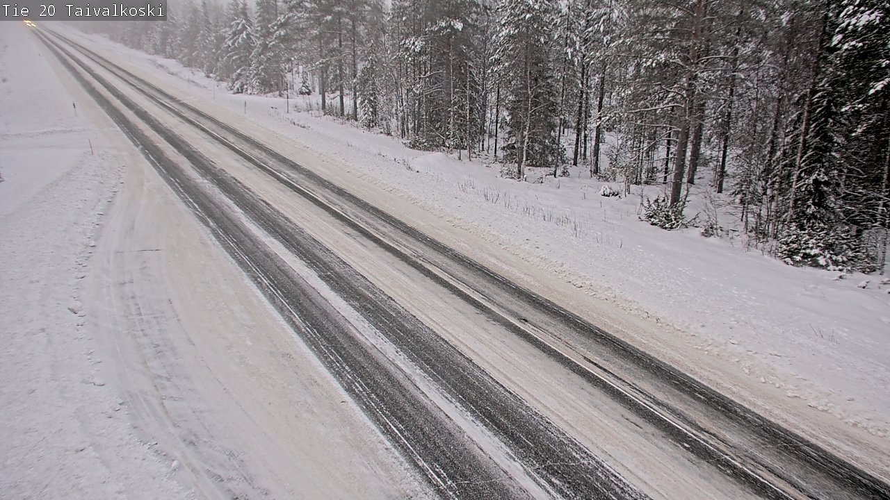 Weather Camera Image Road 20 Taivalkoski, Taivalkoski, Pohjois-Pohjanmaa