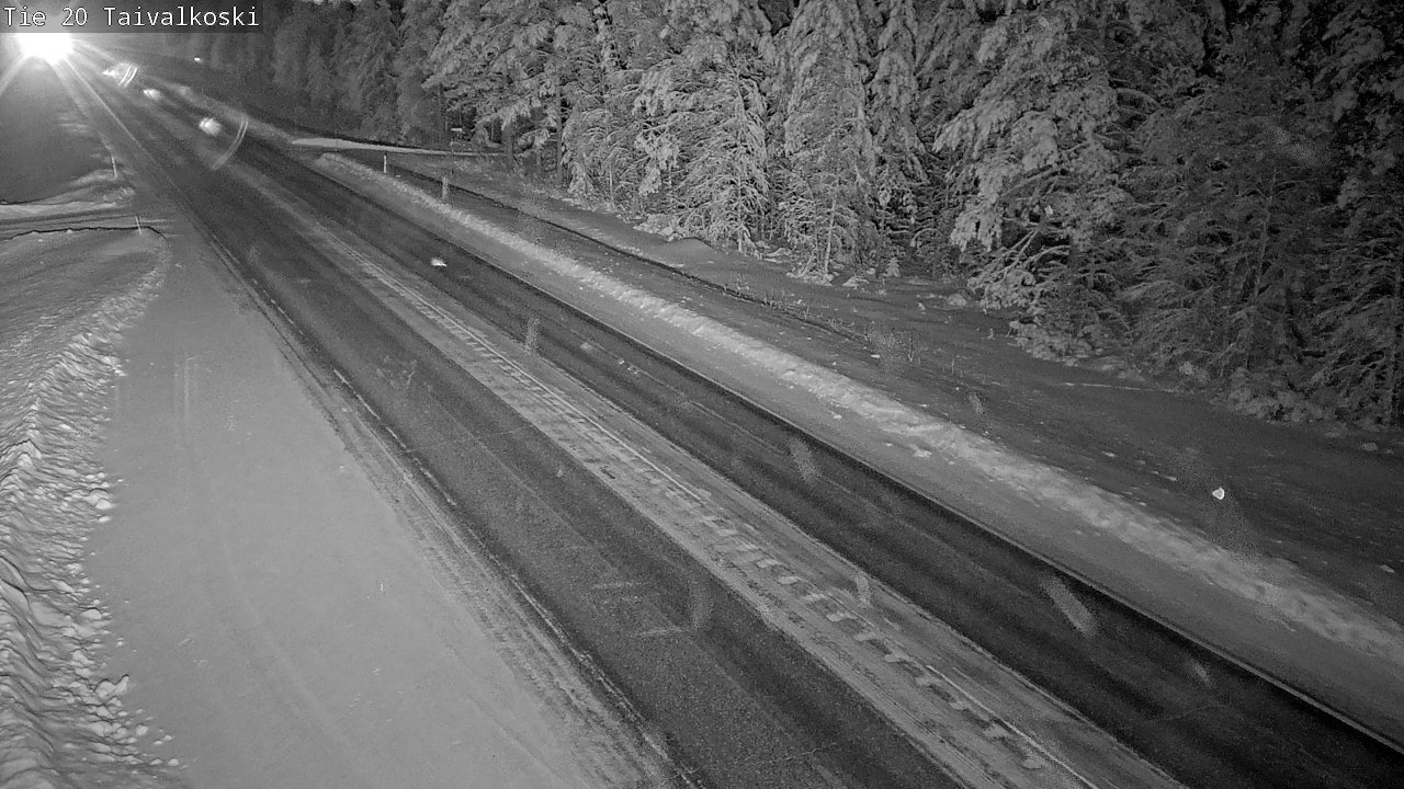 Kelikamerat Kuva Tie 20 Taivalkoski, Taivalkoski, Pohjois-Pohjanmaa