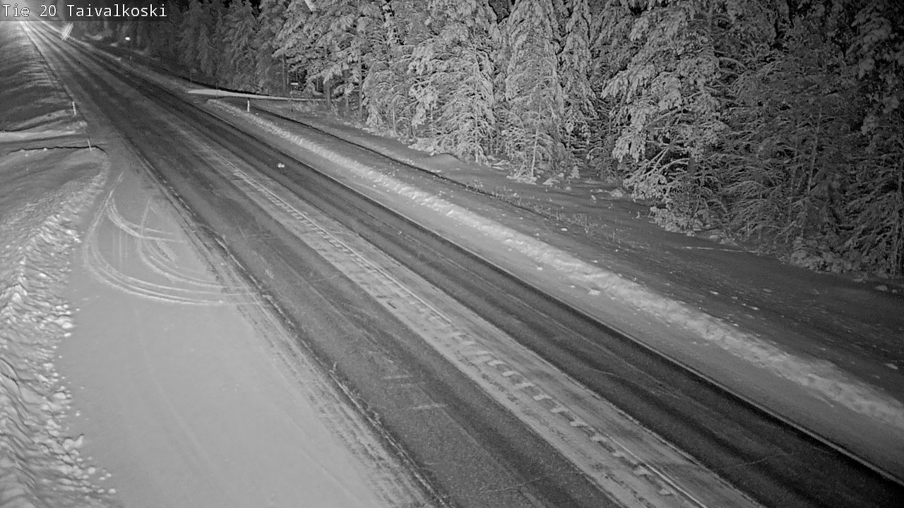 Kelikamerat Kuva Tie 20 Taivalkoski, Taivalkoski, Pohjois-Pohjanmaa